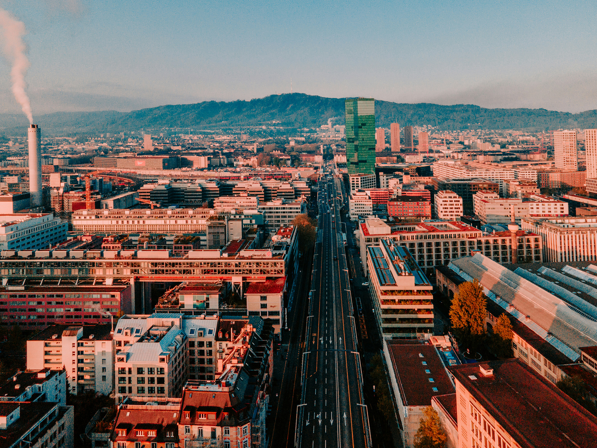 Zurich from above